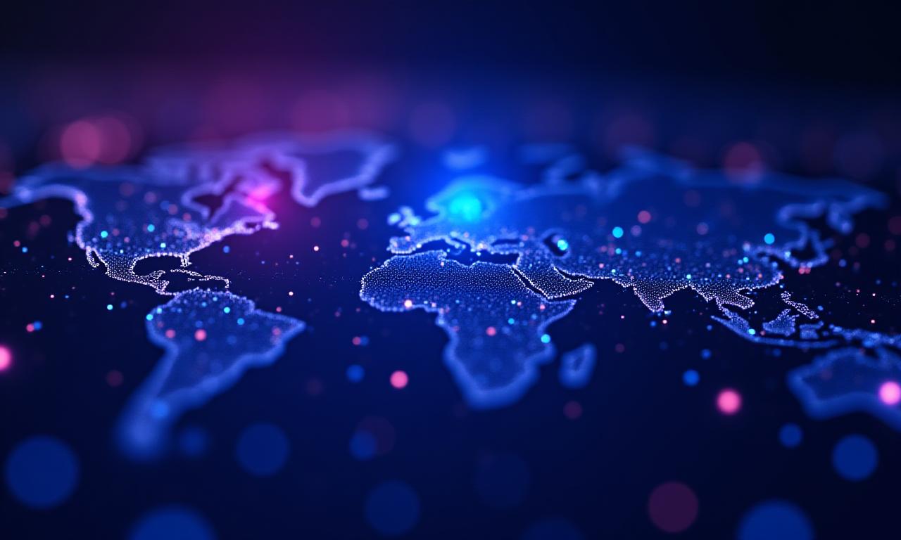 Digital network overlay with logistics data